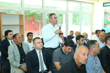 19 iyun 2025-ci il tarixində Binəqədi Rayon İcra Hakimiyyətinin başçısı Elxan Allahverdiyevin Xocəsən qəsəbəsinin sakinləri ilə səyyar qəbulu keçirildi