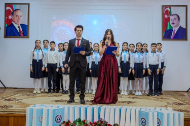 Binəqədi rayonu 297 № li tam orta məktəbin 60 illik yubileyi munasibətilə “Məktəbimiz- 60 ilin işığında“ adli tədbir keçirildi