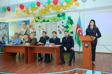 Binəqədi rayonu 3 №-li tam orta məktəbində "Narkotiksiz gələcək naminə!” mövzusunda tədbir keçirildi