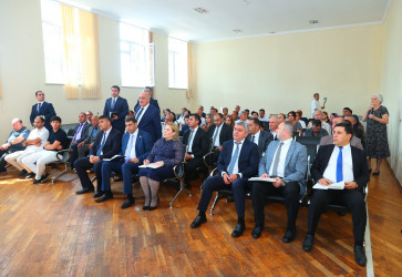 16 iyul 2026-cı il tarixində Binəqədi Rayon İcra Hakimiyyətinin başçısı Elxan Allahverdiyevin Biləcəri qəsəbəsinin sakinləri ilə səyyar qəbulu keçirildi