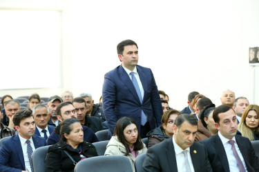 05 mart 2026-cı il tarixində Binəqədi Rayon İcra Hakimiyyətinin başçısı Elxan Allahverdiyevin Xocəsən qəsəbə sakinləri ilə səyyar qəbulu keçirildi