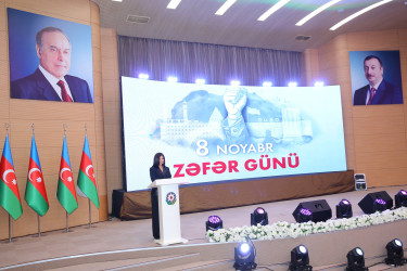 Binəqədi rayonunda "8 Noyabr - Zəfər Günü"nə həsr olunmuş "Zəfərimiz qürurumuzdur" adlı tədbir