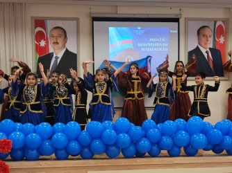 Binəqədi rayonu 205 nömrəli tam orta məktəbin birgə təşkilatçılığı ilə "Konstitusiya və Suverenlik İli”nə həsr olunmuş “Bəşəriyyətin Zəfəri” adlı tədbir keçirildi