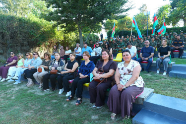 “Şəhərsalma və Memarlıq İli” çərçivəsində Binəqədi rayonunda 20 Sentyabr-Dövlət Suverenliyi Gününə həsr olunmuş “Suveren Azərbaycan-milli qürurumuz və dövlətçilik irsimiz” adlı tədbir keçirildi