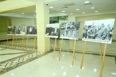 “Konstitusiya və Suverenlik İli” çərçivəsində ümummilli lider Heydər Əliyevin Azərbaycanda ilk dəfə siyasi hakimiyyətə gəlişinə həsr olunmuş “14 iyul 1969-cu il: Tərəqqi yolunun başlanğıcı” mövzusunda tədbir keçirildi