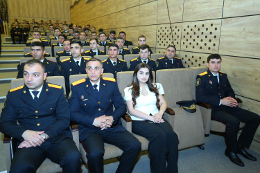 Binəqədi rayonunda “Şəhərsalma və Memarlıq İli” çərçivəsində 2 İyul - Azərbaycan Polisi Günü və Azərbaycan Polisinin yaranmasının 108-ci ildönümü münasibətilə tədbir keçirildi