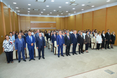 Binəqədi rayonunda “Konstitusiya və Suverenlik İli” çərçivəsində “Qərbi Azərbaycan İrsi: Ermənistanda azərbaycanlılara məxsus qəbiristanlıqların sistemli qaydada dağıdılmasının nəticələri və beynəlxalq hüquqi məsuliyyətə dair” hesabat və materiallar kitabının I cildinin təqdimat mərasimi keçirildi