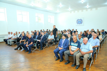 10 iyul 2025-ci il tarixində Binəqədi Rayon İcra Hakimiyyətinin başçısı Elxan Allahverdiyevin Biləcəri qəsəbə sakinləri ilə səyyar qəbulu keçirildi