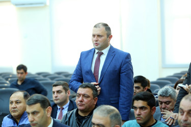 20  noyabr 2025-ci il tarixində Binəqədi Rayon İcra Hakimiyyətinin başçısı Elxan Allahverdiyevin Xocəsən qəsəbəsinin sakinləri ilə səyyar qəbulu keçirildi