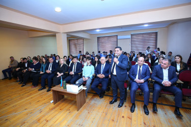 Azərbaycan ədəbiyyatının görkəmli nümayəndəsi, xalq şairi, dramaturq, ədəbiyyatşünas, pedaqoq və ictimai xadim, akademik Bəxtiyar Vahabzadənin anadan olmasının 100 illik yubileyinə həsr olunmuş “Şeirin Bəxtiyar Nidası” adlı tədbir keçirildi