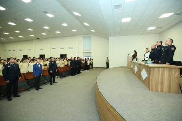 Binəqədi rayonu 335 № li tam orta məktəbdə "Narkotiksiz gələcək naminə” mövzusunda növbəti maarifləndirici görüş keçirildi