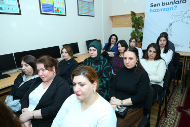 Binəqədi rayonu 283 № li tam orta məktəbdə valideynlərin iştirakı ilə “Narkomanlığa qarşı mübarizədə ailələrin rolu” mövzusunda maarifləndirici görüş keçirildi