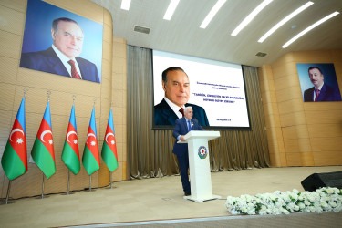 “Şəhərsalma və Memarlıq İli” çərçivəsində Binəqədi rayonunda Ümummilli Lider Heydər Əliyevin anadan olmasının 103-cü ildömümünə həsr olunmuş “TARİXİN, LİDERLİYİN VƏ XİLASKARLIĞIN HEYDƏR ƏLİYEV ZİRVƏSİ" adlı tədbir keçirildi