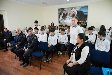 Binəqədi rayonu 217 № li tam orta məktəbdə "Narkotiksiz gələcək naminə!” mövzusunda növbəti maarifləndirici tədbir keçirildi