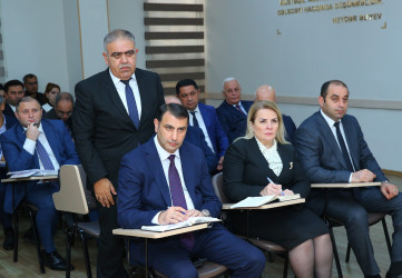 04 noyabr 2025-ci il tarixində Binəqədi Rayon İcra Hakimiyyətinin başçısı Elxan Allahverdiyevin 7-ci mikrorayon sakinləri ilə səyyar qəbulu keçirildi