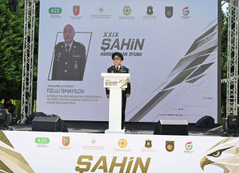 Milli Qurtuluş Gününə həsr olunmuş XXIX “Şahin” hərbi-idman oyununun final mərhələsində birinciliyi Binəqədi rayonu qazandı