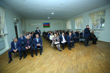 11 dekabr 2025-ci il tarixində Binəqədi Rayon İcra Hakimiyyətinin başçısı Elxan Allahverdiyevin M.Ə.Rəsulzadə qəsəbə sakinləri ilə səyyar qəbulu keçirildi