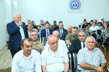 10 iyul 2025-ci il tarixində Binəqədi Rayon İcra Hakimiyyətinin başçısı Elxan Allahverdiyevin Biləcəri qəsəbə sakinləri ilə səyyar qəbulu keçirildi