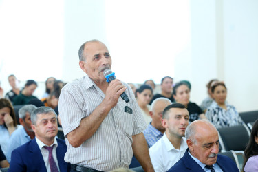 06 avqust 2026-cı il tarixində Binəqədi Rayon İcra Hakimiyyətinin başçısı Elxan Allahverdiyevin 28 May qəsəbə sakinləri ilə səyyar qəbulu keçirildi