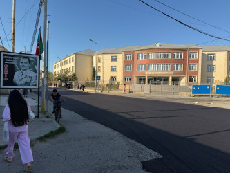 Binəqədi qəsəbəsi, Gülməmməd Ramazanov küçəsində asfalt örtüyünün çəkilməsi işləri tamamlandı