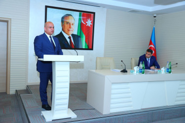 “Su hövzələrində insanların təhlükəsizliyinin təmin edilməsi” mövzusunda rayon müşavirəsi keçirildi