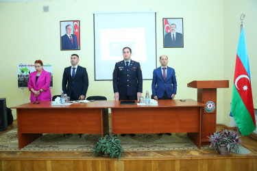 Binəqədi rayonu 298 №-li tam orta məktəbdə "Narkotiksiz gələcək naminə!” mövzusunda növbəti maarifləndirici tədbir keçirildi