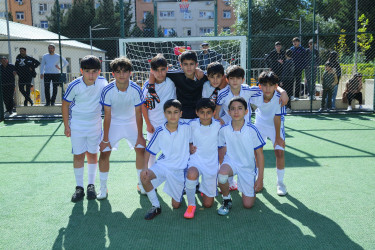 Paytaxtın abad məhəllələrində mini futbol yarışları başa çatıb