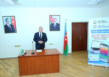 16 aprel 2026-cı il tarixində Binəqədi Rayon İcra Hakimiyyətinin başçısı Elxan Allahverdiyevin M.Ə.Rəsulzadə qəsəbə sakinləri ilə səyyar qəbulu keçirildi