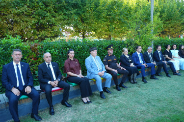 “Şəhərsalma və Memarlıq İli” çərçivəsində Binəqədi rayonunda 20 Sentyabr-Dövlət Suverenliyi Gününə həsr olunmuş “Suveren Azərbaycan-milli qürurumuz və dövlətçilik irsimiz” adlı tədbir keçirildi