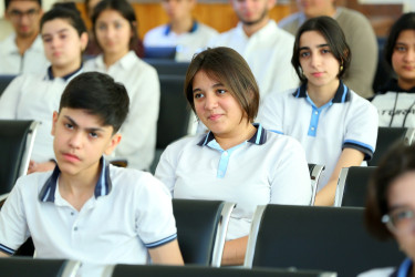 Binəqədi rayonu 135 nömrəli tam  orta məktəbdə "Narkotiksiz gələcək naminə!” mövzusunda növbəti maarifləndirici tədbir keçirildi