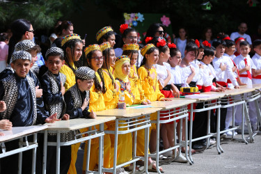 Binəqədi rayonu 143 № li tam orta məktəbdə 1 iyun- “Uşaqların Beynəlxalq Müdafiəsi Günü”nə həsr edilmiş tədbir keçirildi
