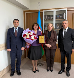 Binəqədi rayonu Tərlan Heybətov adına “Vətən” İdman Liseyin direktoru Tərminə Ağaəli qızı Əsədova rayonun ictimai həyatında səmərəli fəaliyyətinə görə və 65 illik yubileyi münasibətilə Binəqədi RİH başçısının Fəxri Fərmanı ilə təltif edildi