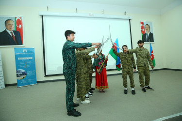 “Şəhərsalma və Memarlıq İli” çərçivəsində xalqımızın ümmumilli lideri Heydər Əliyevin əziz xatirəsinə həsr olunmuş “Heydər Əliyev və Azərbaycan tarixi” mövzusunda elmi-praktik konfransın rayon mərhələsi keçirildi