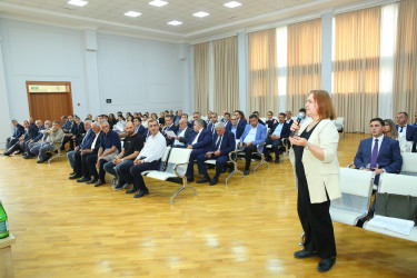 19 sentyabr 2025-ci il tarixində Binəqədi Rayon İcra Hakimiyyətinin başçısı Elxan Allahverdiyevin Biləcəri qəsəbə sakinləri ilə səyyar qəbulu keçirildi