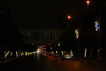 Novruz bayramı ərəfəsində Binəqədi rayonunun prospektləri, küçələri, parkları bayram əhval-ruhiyyəsi ilə bəzədilib