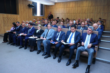 15 oktyabr 2026-cı il tarixində Binəqədi Rayon İcra Hakimiyyətinin başçısı Elxan Allahverdiyevin M.Ə.Rəsulzadə qəsəbə sakinləri ilə səyyar qəbulu keçirildi