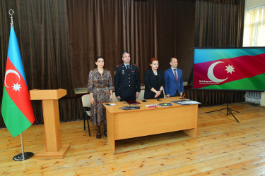 Binəqədi rayonu 144 № li tam orta məktəbdə "Narkotiksiz gələcək naminə!” mövzusunda növbəti maarifləndirici tədbir keçirildi
