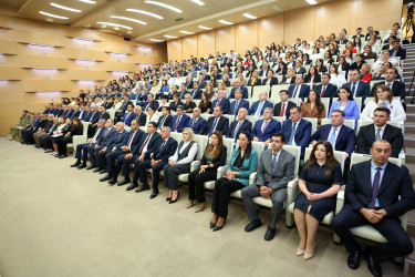 Binəqədi Rayon İcra Hakimiyyətində Azərbaycan Respublikasının Prezidenti cənab İlham Əliyevin Yeni  Azərbaycan Partiyasının VIII Qurultayındakı çıxışından irəli gələn vəzifələrə həsr olunmuş müşavirə keçirildi