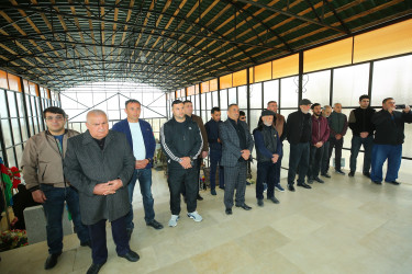 2016-cı il Aprel döyüşləri zamanı şəhid olan Emin Bağırovun anım günü ilə əlaqədar məzarı ziyarət olundu