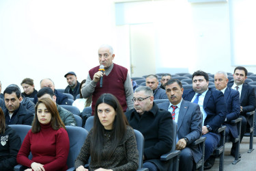 08 yanvar 2026-cı il tarixində Binəqədi Rayon İcra Hakimiyyətinin başçısı Elxan Allahverdiyevin Xocəsən qəsəbə sakinləri ilə səyyar qəbulu keçirildi