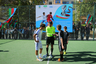 Paytaxtın abad məhəllələrində mini futbol yarışları başa çatıb
