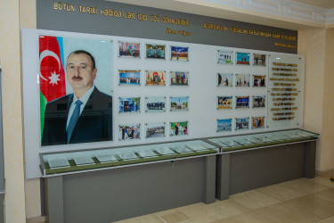 “Şəhərsalma və Memarlıq İli” çərçivəsində Ümummilli Lider Heydər Əliyevin ilk dəfə siyasi rəhbərliyə gəlişinin 57-ci ildönümünə  həsr olunmuş “14 iyul 1969-cu il: Tarixi dönüş və Azərbaycanın milli  inkişaf yolunun başlanğıcı” adlı  tədbir keçirildi