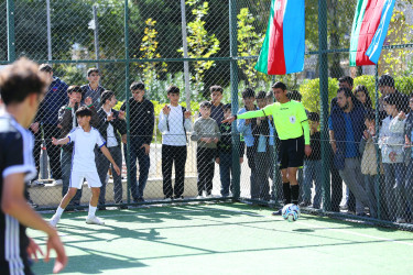Paytaxtın abad məhəllələrində mini futbol yarışları başa çatıb