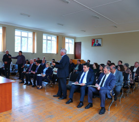 23 oktyabr 2026-cı il tarixində Binəqədi Rayon İcra Hakimiyyətinin başçısı Elxan Allahverdiyevin 6-cı mikrorayon sakinləri ilə səyyar qəbulu keçirildi