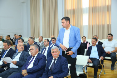 19 sentyabr 2025-ci il tarixində Binəqədi Rayon İcra Hakimiyyətinin başçısı Elxan Allahverdiyevin Biləcəri qəsəbə sakinləri ilə səyyar qəbulu keçirildi