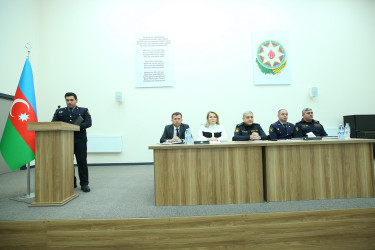 Binəqədi rayonu 313 № li tam orta məktəbdə "Narkotiksiz gələcək naminə” mövzusunda maarifləndirici görüş keçirildi