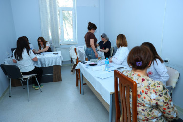 Binəqədi Tibb Mərkəzində könüllü qanvermə aksiyası keçirildi