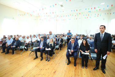 06 avqust 2026-cı il tarixində Binəqədi Rayon İcra Hakimiyyətinin başçısı Elxan Allahverdiyevin 28 May qəsəbə sakinləri ilə səyyar qəbulu keçirildi