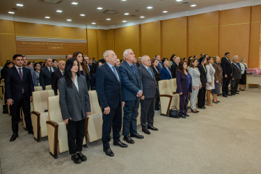 Binəqədi rayonunda Yeni Azərbaycan Partiyasının təsis edilməsinin 33-cü ildönümünə həsr olunmuş “Yeni Azərbaycan Partiyası: Heydər Əliyev dühası və siyasi varislik” mövzusunda tədbir keçirildi