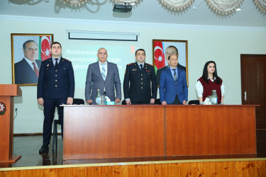 Binəqədi rayonu 248 № li tam  orta məktəbdə "Narkotiksiz gələcək naminə!” mövzusunda növbəti maarifləndirici tədbir keçirildi